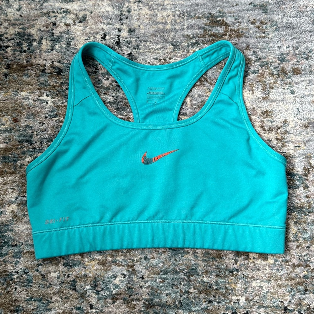 Nike Pro Turquoise Sports Bra
